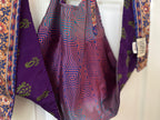 Sari Silk Double Sided Crop Top