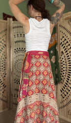 Kantha Wrap Skirt