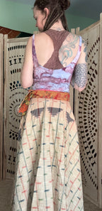 Kantha Wrap Skirt