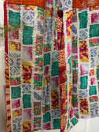 Handmade 100% Cotton Kantha Quilted Reversible Wide Leg Pants