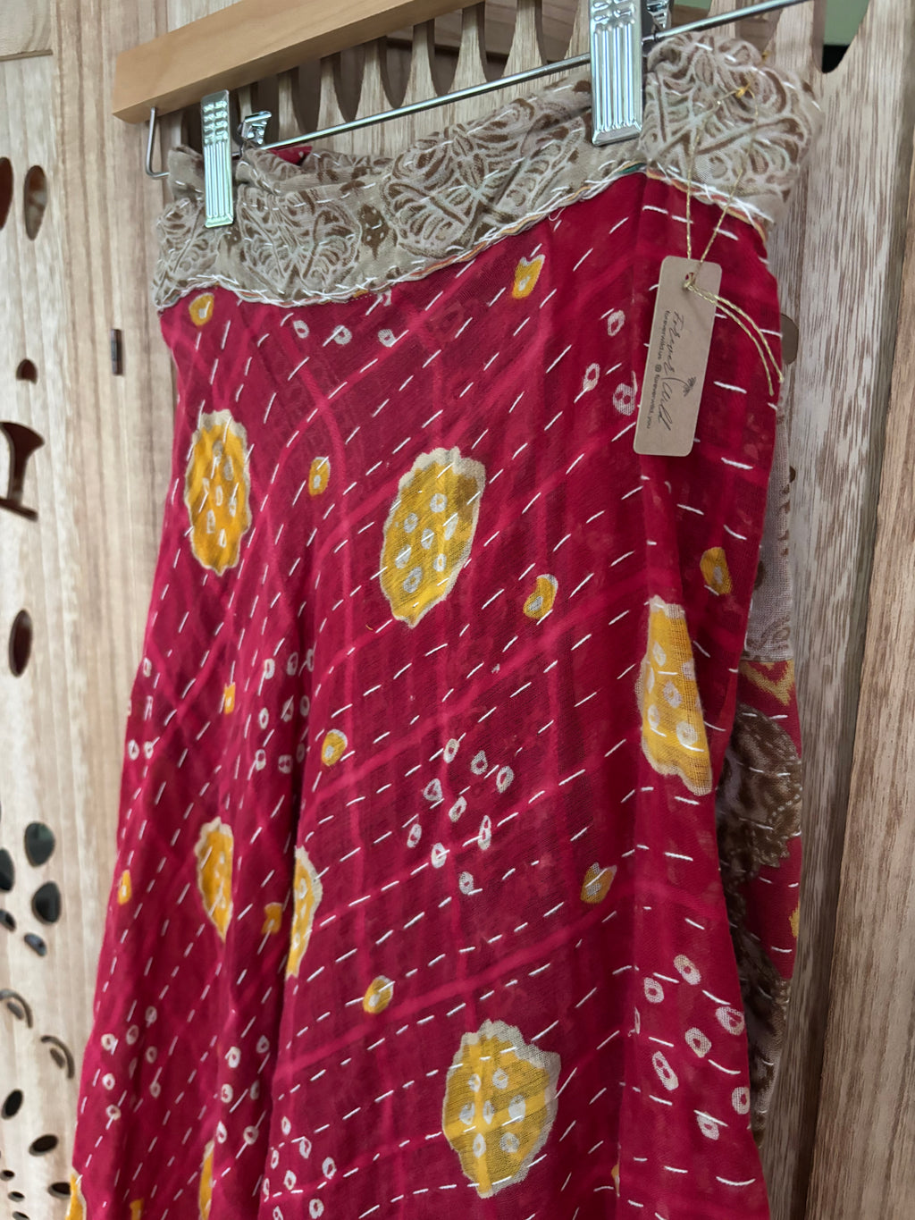 Kantha Wrap Skirt