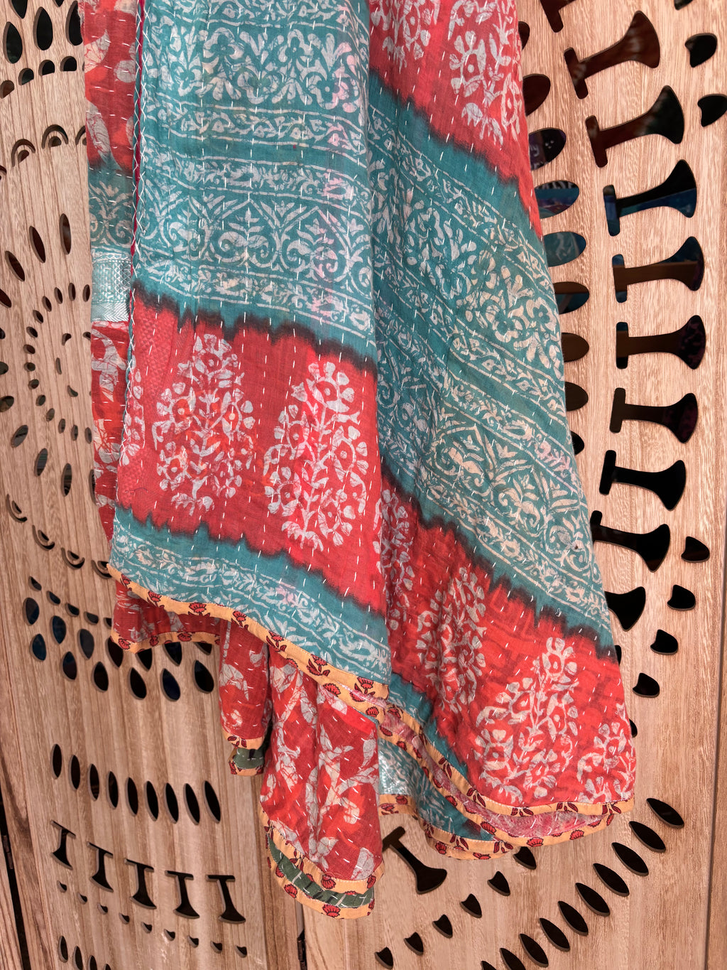 Kantha Wrap Skirt