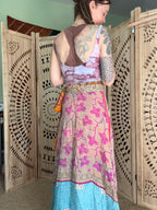 Kantha Wrap Skirt