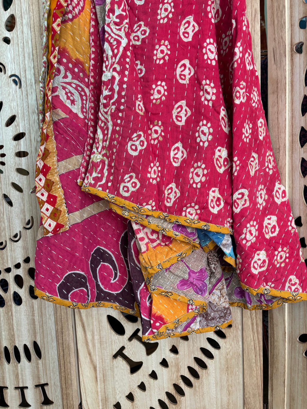 Kantha Wrap Skirt