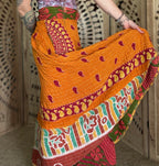 Kantha Wrap Skirt