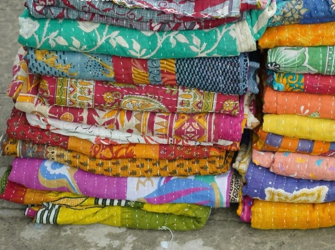 (Copy) Kantha Quilts (Set of 5)