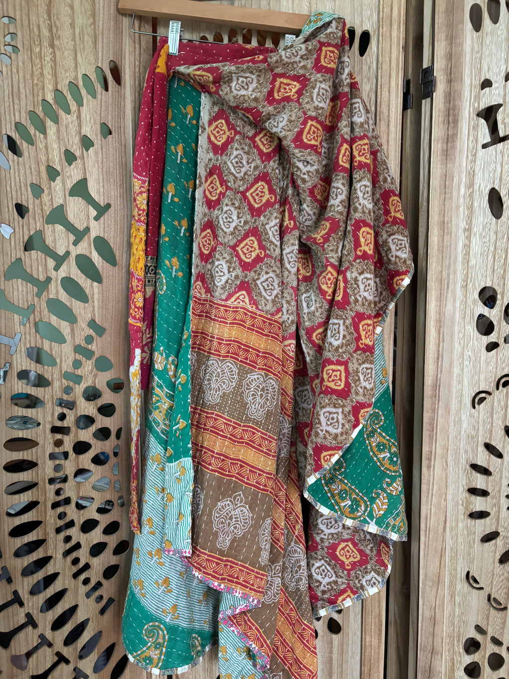 Kantha Wrap Skirt
