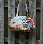 Quilted Patchwork Durable Mini Duffel Bag