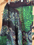 Indigo Kantha Wrap Skirt