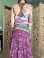 Kantha Wrap Skirt