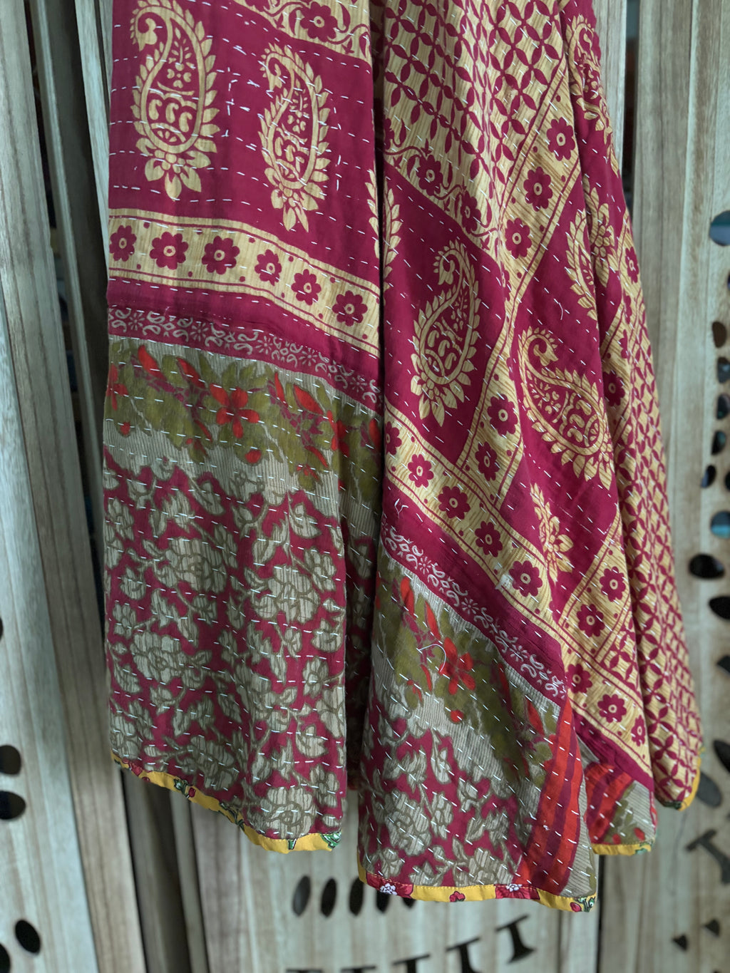 Kantha Wrap Skirt
