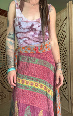 Kantha Wrap Skirt