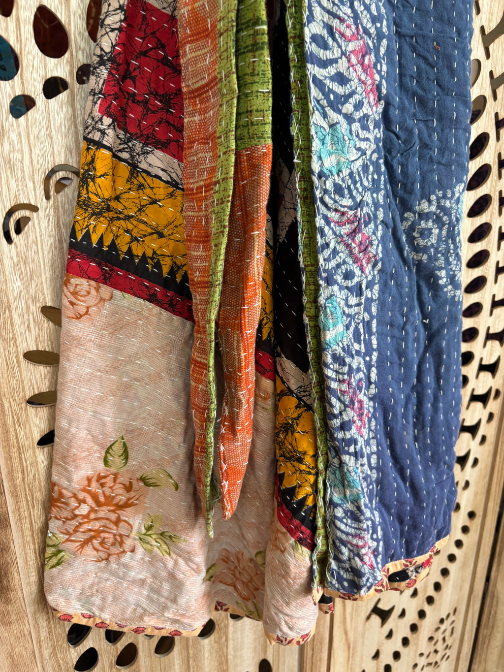 Kantha Wrap Skirt