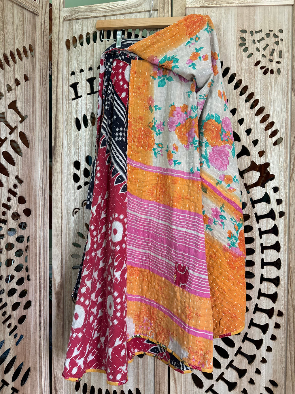 Kantha Wrap Skirt