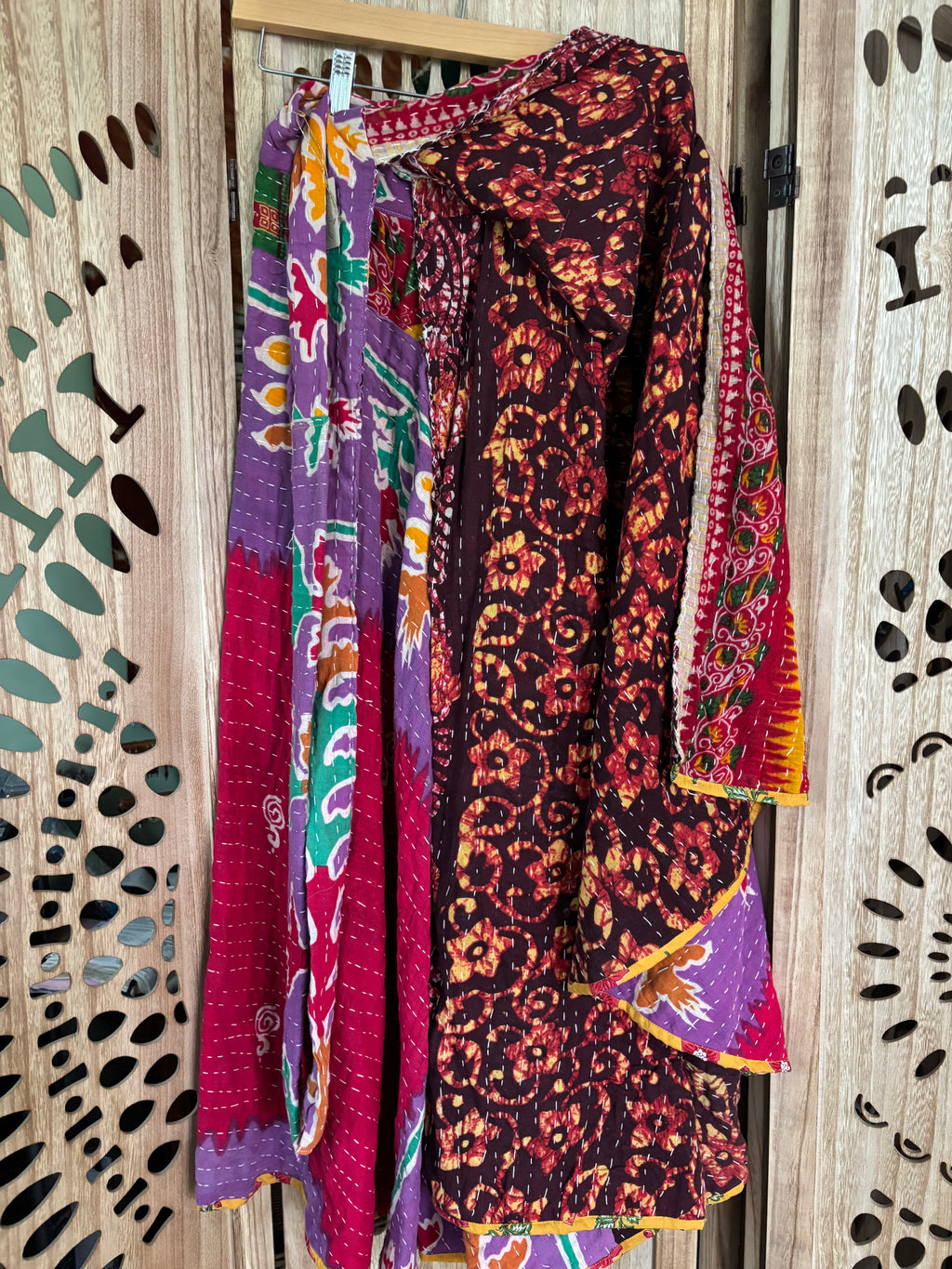 Kantha Wrap Skirt