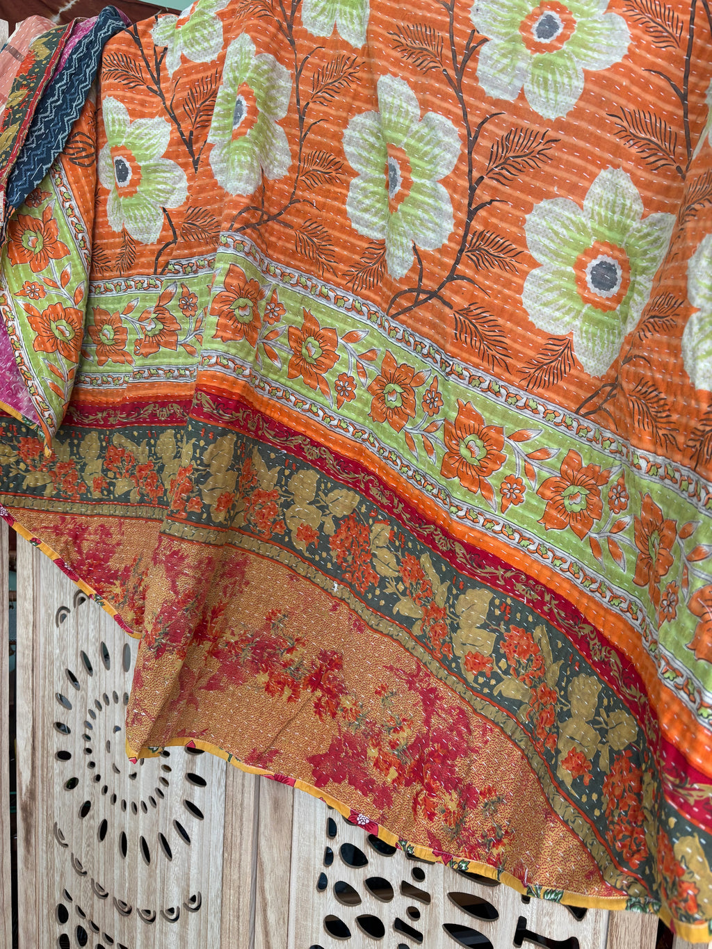 Kantha Wrap Skirt