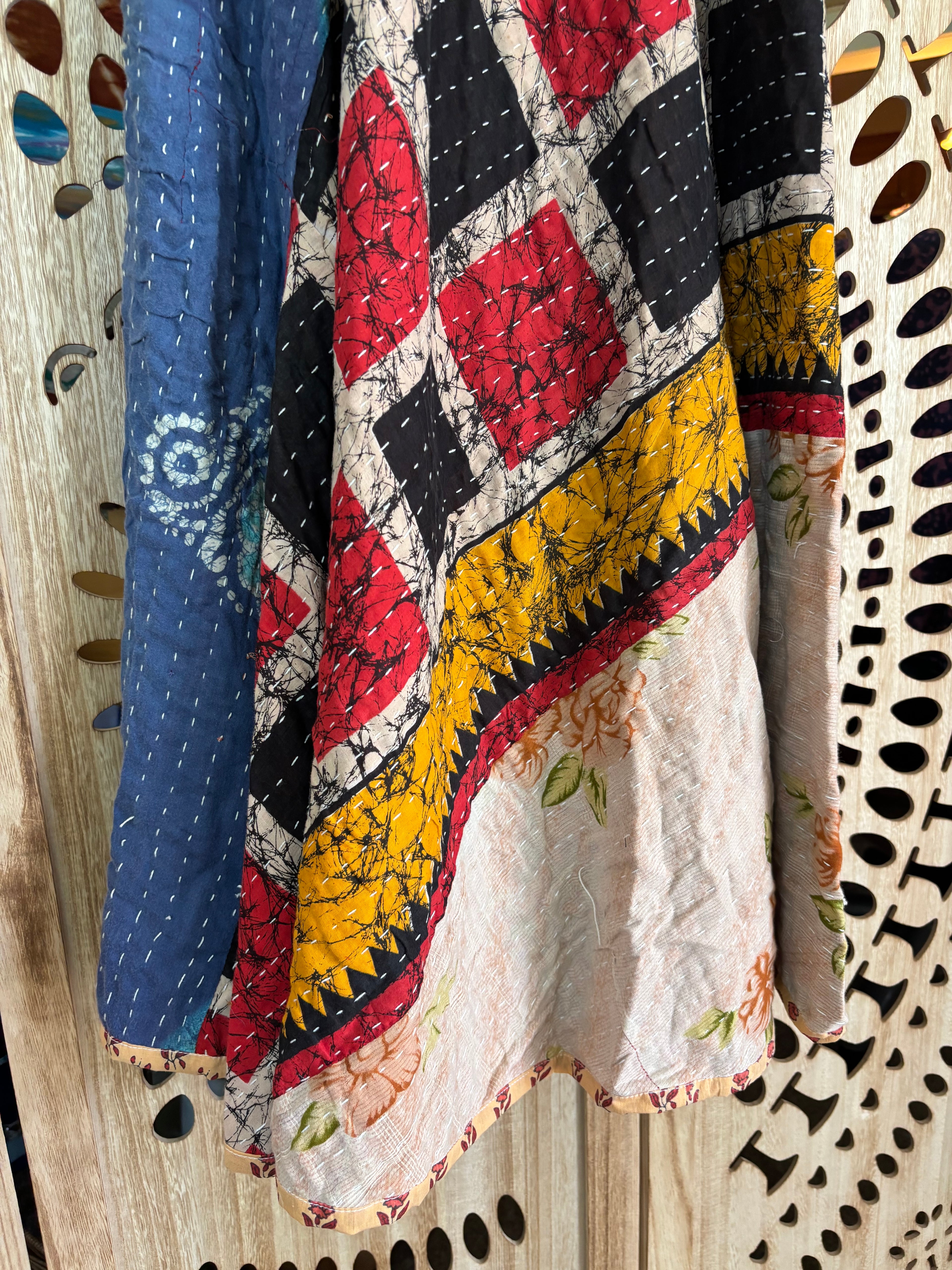 Kantha Wrap Skirt