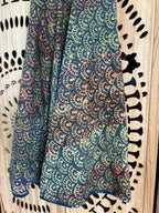 Indigo Kantha Wrap Skirt