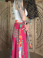 Kantha Wrap Skirt