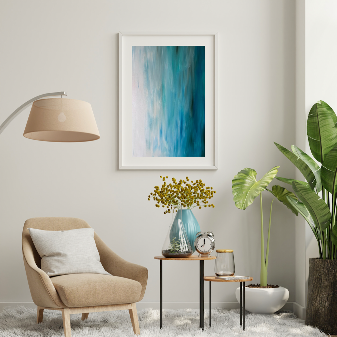 “Immerse” Framed Art Print