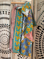 Kantha Wrap Skirt ~ Thick Fabric
