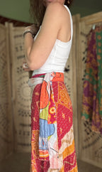 Kantha Wrap Skirt