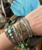 Rutilated Quartz Cuff