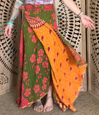 Kantha Wrap Skirt