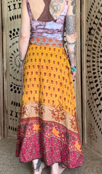 Kantha Wrap Skirt