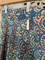 Indigo Kantha Wrap Skirt