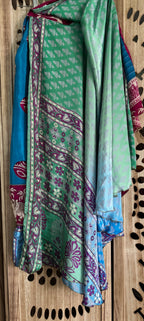 Sari Silk Wrap Skirt