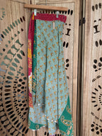 Kantha Wrap Skirt
