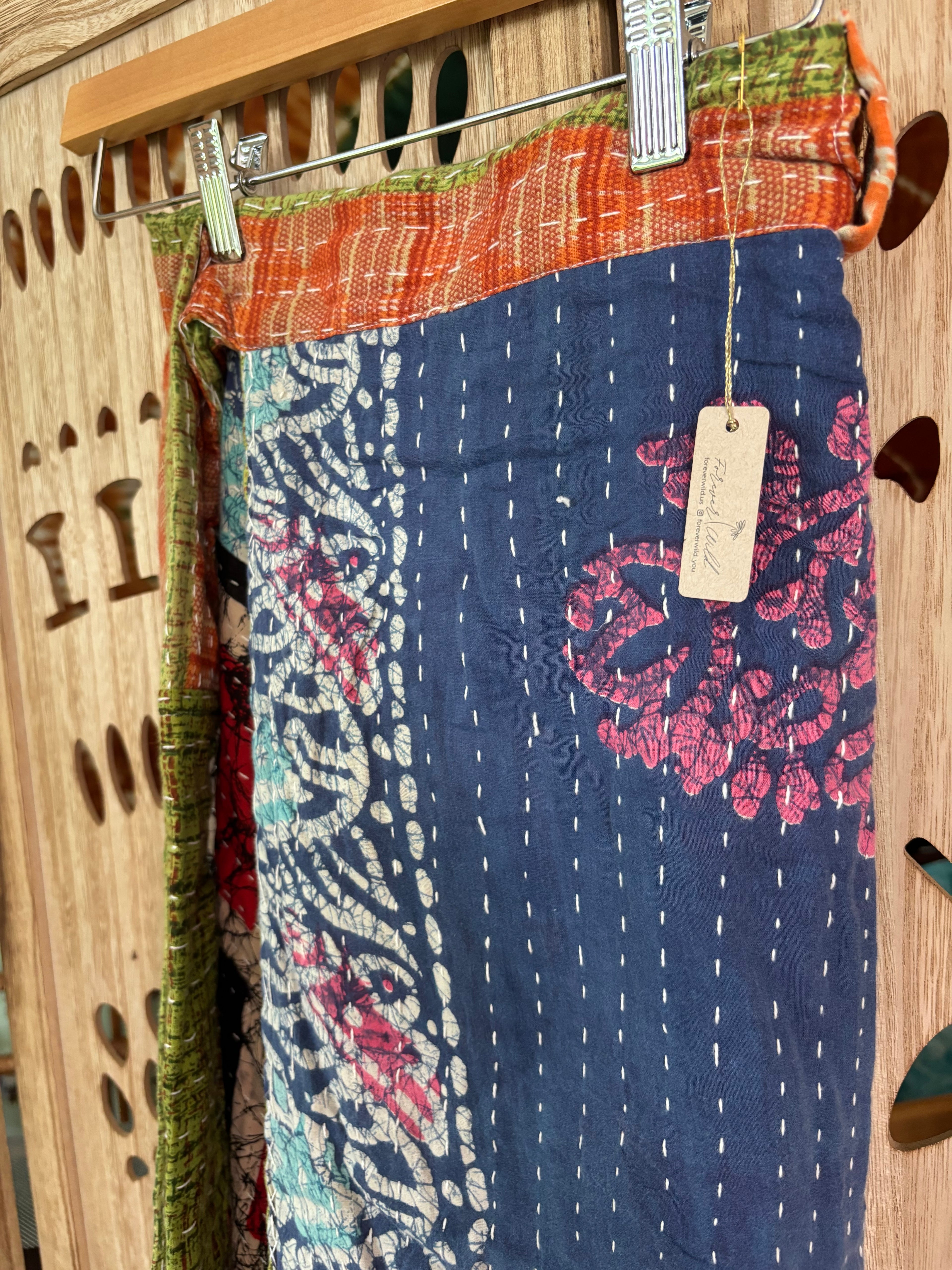 Kantha Wrap Skirt