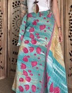 Kantha Wrap Skirt