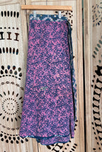 Indigo Kantha Wrap Skirt
