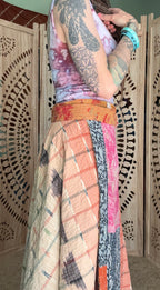 Kantha Wrap Skirt