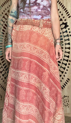 Kantha Wrap Skirt ~ Thick Fabric