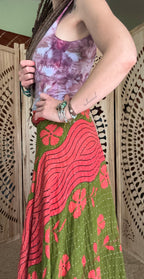 Kantha Wrap Skirt
