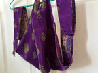 Sari Silk Double Sided Crop Top