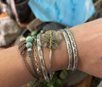 Rutilated Quartz Cuff
