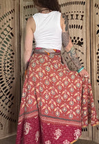 Kantha Wrap Skirt
