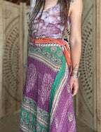 Kantha Wrap Skirt