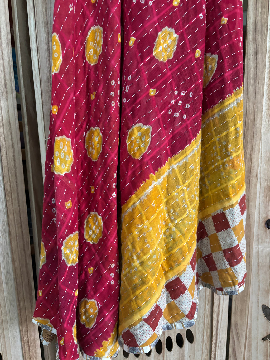 Kantha Wrap Skirt