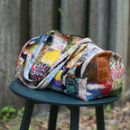 Quilted Patchwork Durable Mini Duffel Bag