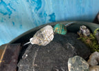 Quartz + Turquoise Cuff