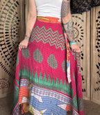 Kantha Wrap Skirt