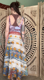 Kantha Wrap Skirt ~ Thick Fabric