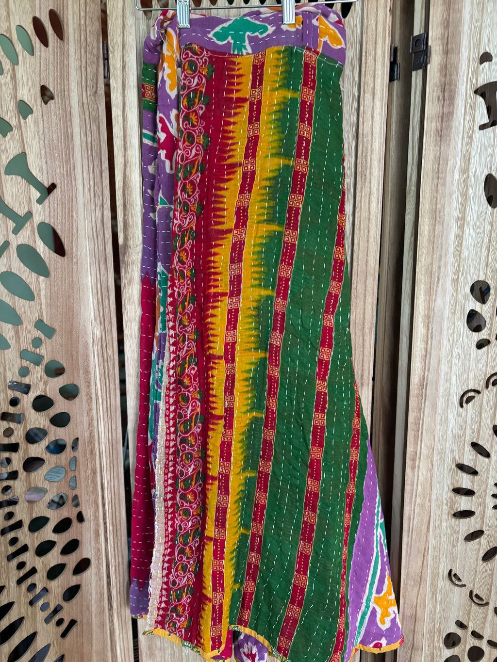 Kantha Wrap Skirt