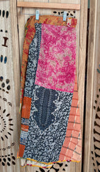 Kantha Wrap Skirt