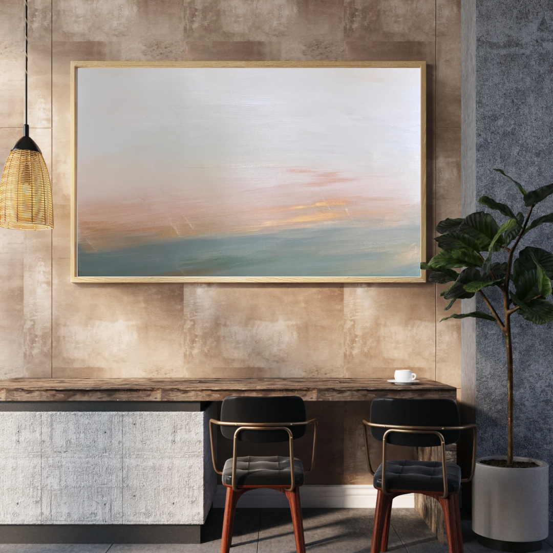 “Chayah” Framed Canvas Print